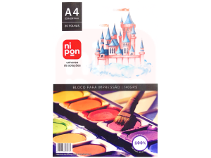 Bloco Para Impressão A4 140g - Nipon