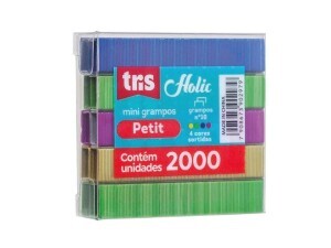 Grampo N-10 Colorido C/2000